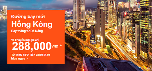 Jetstar tung vé 288.000 VND mừng đường bay mới!